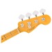 Fender American Professional Jazz Bass MN, Olympic White - headstock