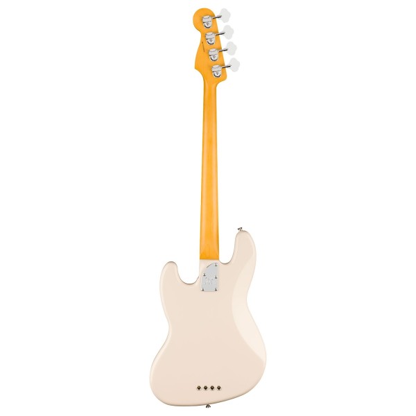 Fender American Professional Jazz Bass MN, Olympic White - back