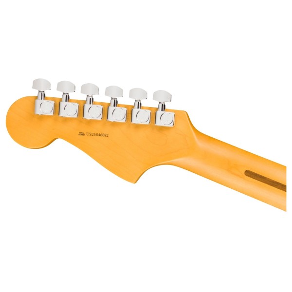 Fender American Professional Jazzmaster RW, 3-Color Sunburst - back of headstock