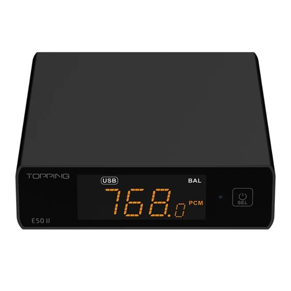 Topping E50 II Desktop DAC, Black