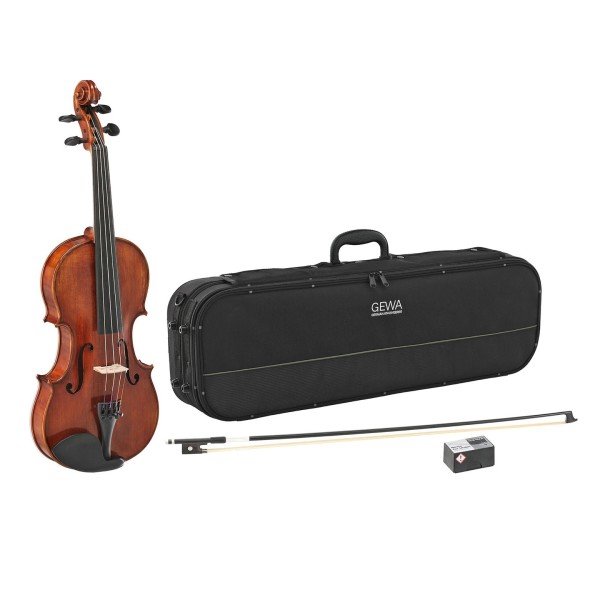 Gewa Sonata Violin Outfit, 4/4, Carbon Bow, Oblong Case 1