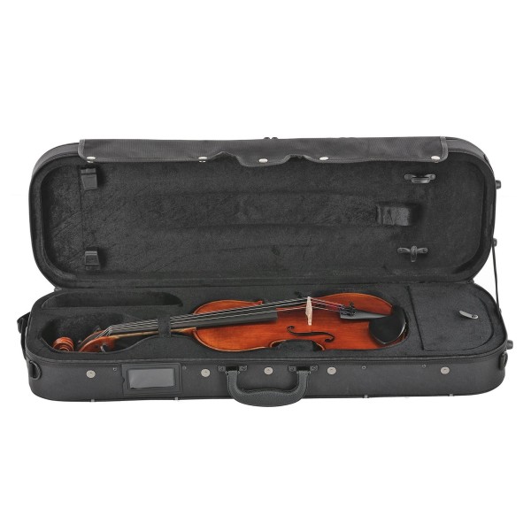 Gewa Sonata Violin Outfit, 4/4, Carbon Bow, Oblong Case 7