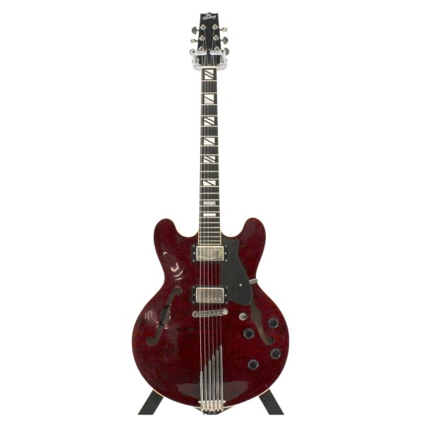 Heritage H-535 (Custom) Semi-Hollow Electric Guitar, Wine Red - Secondhand