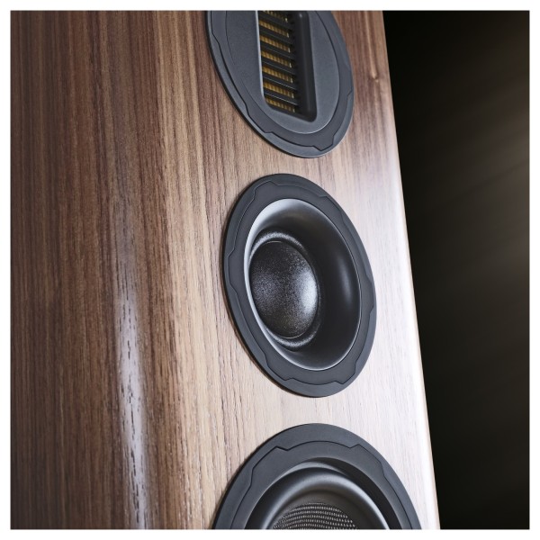Wharfedale Evo 5.4 Floorstanding Speaker - Detail Image, 2-inch Soft Dome Midrange Driver