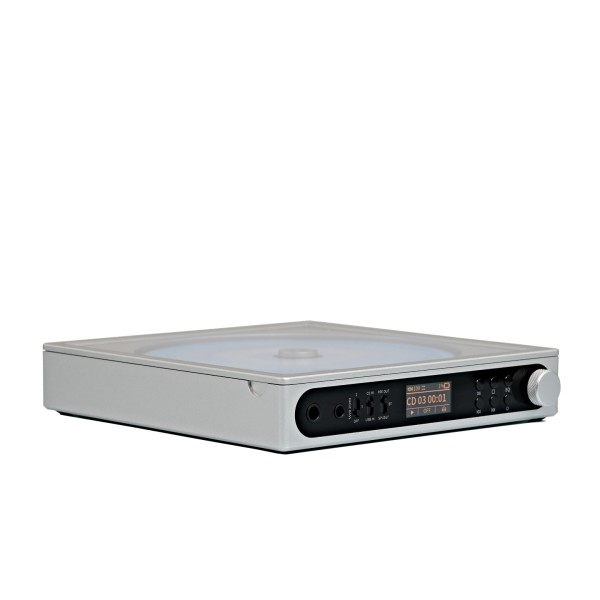 FiiO DM15 CD Player with 24Bit R2R DAC, Silver - closed 