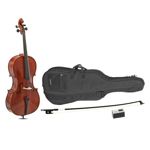 Gewa Sonata Cello Outfit, 4/4, Carbon Bow 1