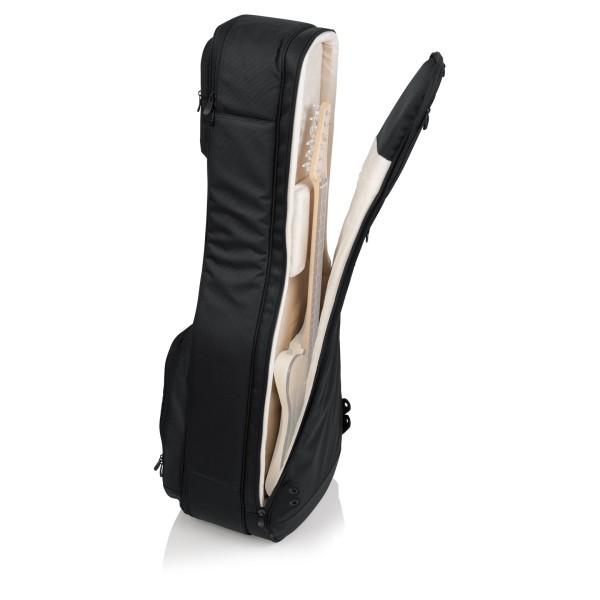 Gator Pro-Go Acoustic/Electric Double Gig Bag - Angled Open (Guitars Not Included)