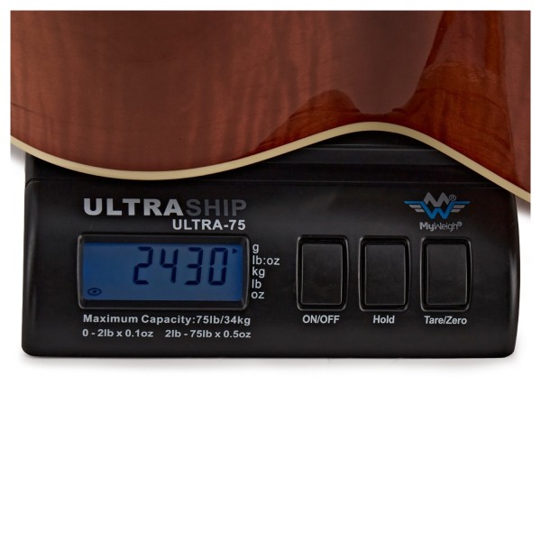 Gibson SJ-200 Anniversary Limited Edition, Cremona Burst - weight shot
