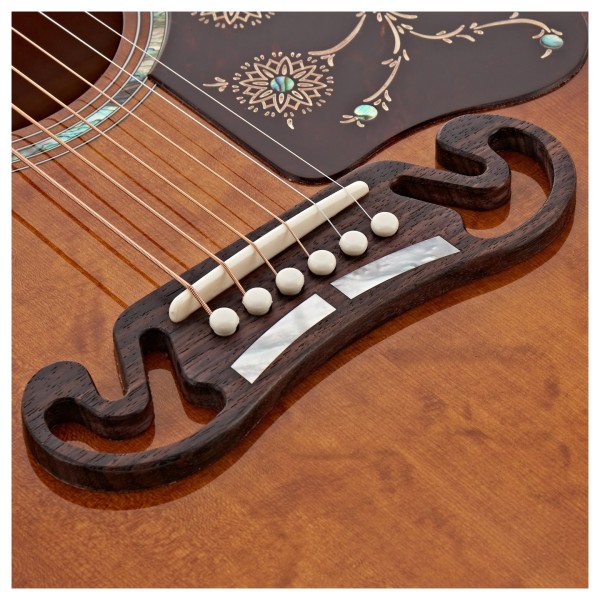 Gibson SJ-200 Anniversary Limited Edition, Cremona Burst - bridge