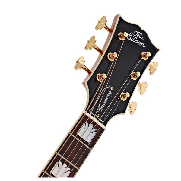 Gibson SJ-200 Anniversary Limited Edition, Cremona Burst - headstock