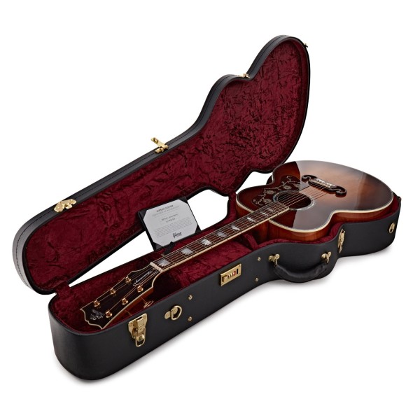 Gibson SJ-200 Anniversary Limited Edition, Cremona Burst - guitar in case