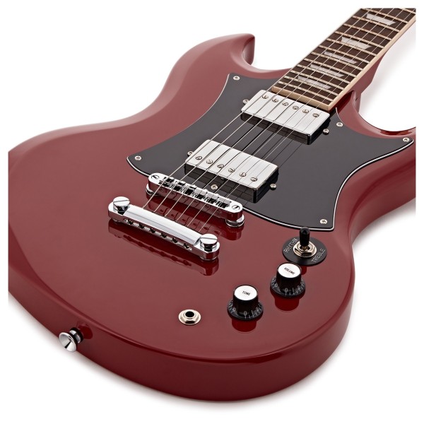 Brooklyn Select Electric Guitar by Gear4music, Red