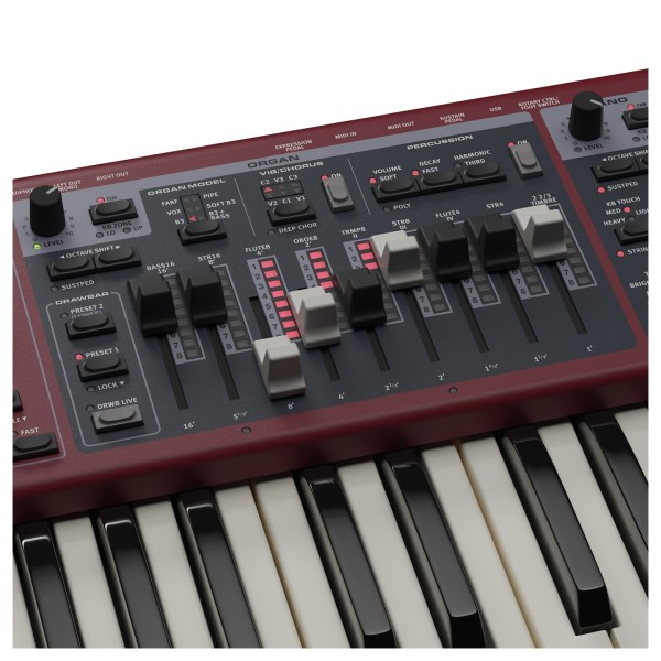 Electro 7 Semi Weighted Keyboard - Organ
