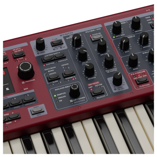 Nord Electro 7 61 Key Semi Weighted Keyboard - Synth Section