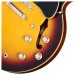 Epiphone 1962 ES-335 Reissue, Vintage Burst - f hole