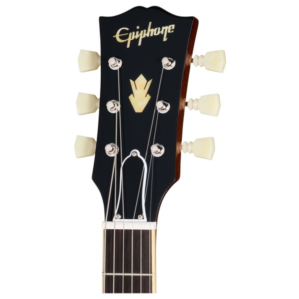Epiphone 1962 ES-335 Reissue, Vintage Burst - headstock 
