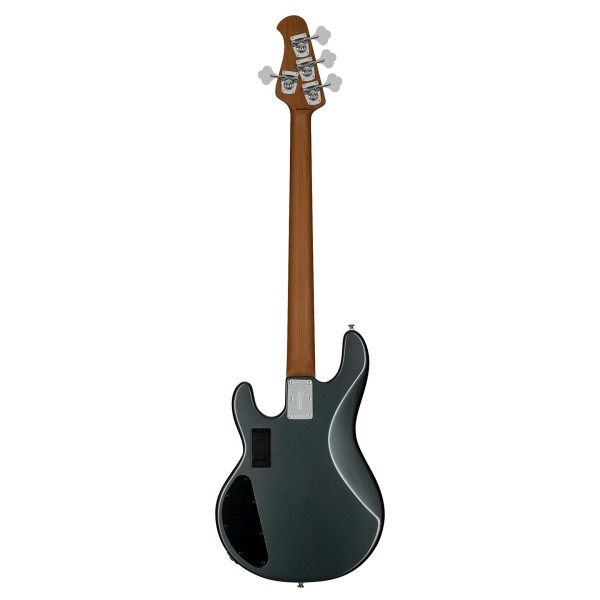 Sterling Stingray Ray34 HH Bass, Charcoal Frost - back