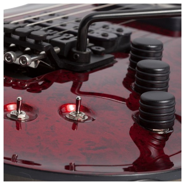 Schecter C-1 FR-S Apocalypse, Red Reign - Control Knobs