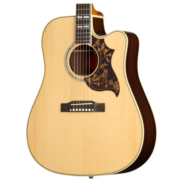 Epiphone Hummingbird Deluxe EC, Natural - body 