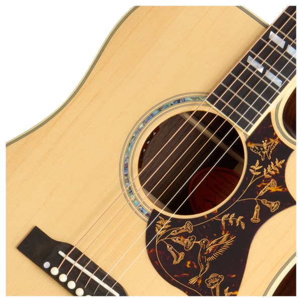 Epiphone Hummingbird Deluxe EC, Natural - pickguard 