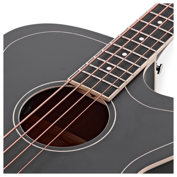 Hartwood Artiste Acoustic Bass Guitar, Black