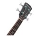 Hartwood Artiste Acoustic Bass Guitar, Black