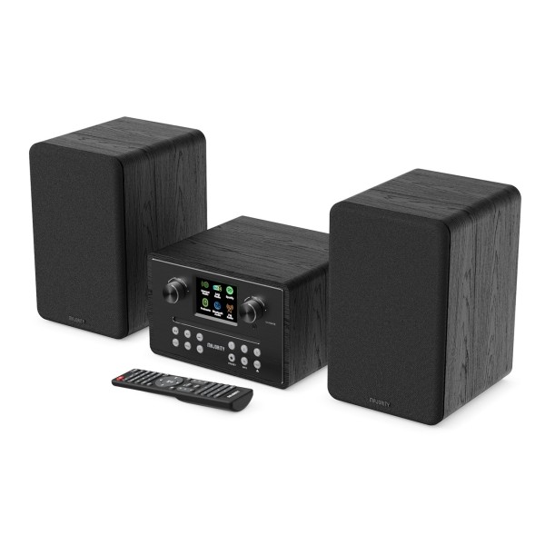 Majority Homerton Hi-Fi Internet Radio Hi-Fi System, Black