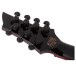 Schecter Sunset EverTune 7 String, Red Dawn - headstock back 