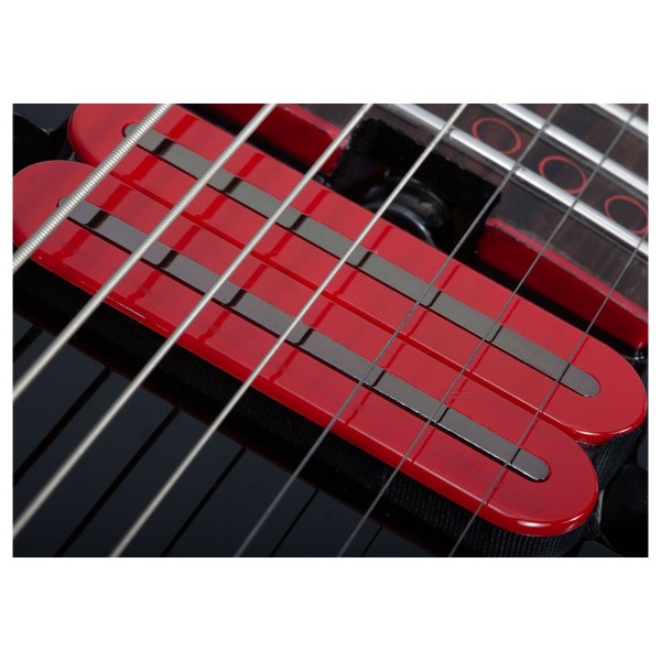 Schecter Sunset EverTune 7 String, Red Dawn - pickups 