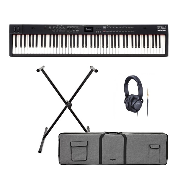 Roland RD-88 EX Compact 88-Key Stage Piano Bundle 1