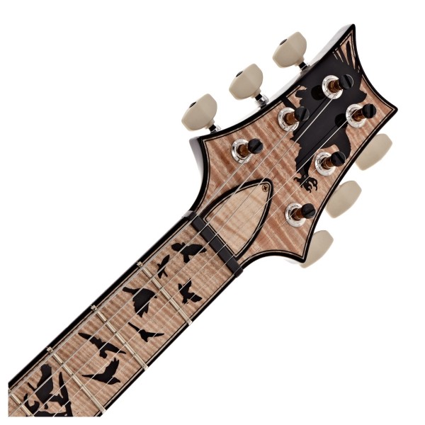 PRS Private Stock Custom 24-08, Faded Indigo #0384856 - headstock