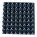 New Jersey Sound NJS192B Acoustic Foam Pyramid Tiles, Black