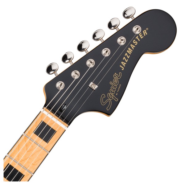 Squier FSR Classic Vibe '70s Jazzmaster, Vintage Blonde, Headstock