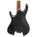 Ibanez QX52B-WK Quest Headless, Weathered Black - back of body