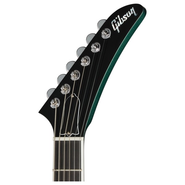 Gibson Victory Baritone, British Racing Green - headstock