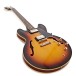 Gibson Custom 1961 ES-335 Reissue VOS, Vintage Burst #160378 - angled shot