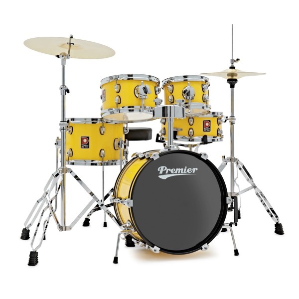 Premier Revolution 5pc Mini Drum Kit, Yellow