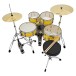 Premier Revolution 5pc Mini Drum Kit, Yellow