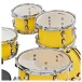 Premier Revolution 5pc Mini Drum Kit, Yellow