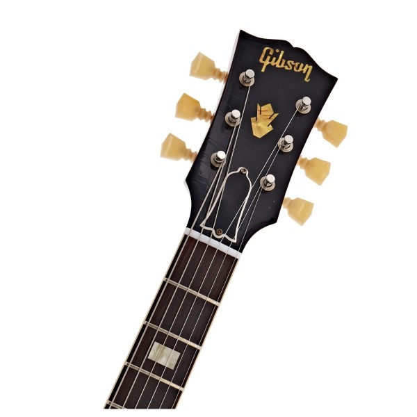 Gibson Custom 1964 ES-335 Reissue Ultra Light Aged, 60s Cherry #160275 - headstock