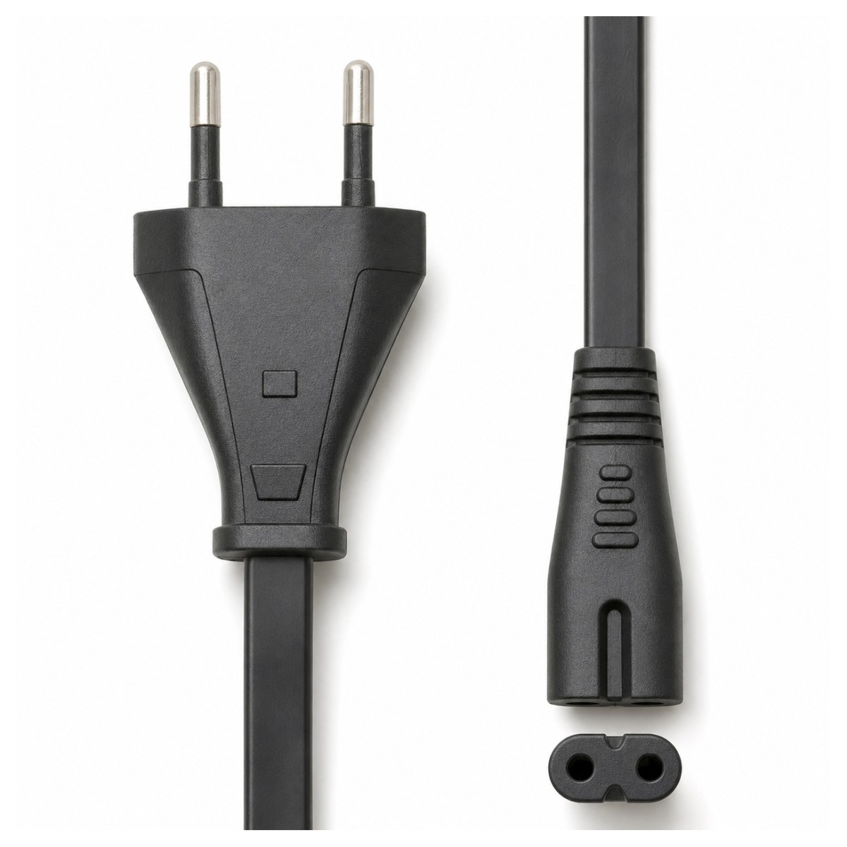 AVSL EU 2-Pin to Figure 8 Power Cable 1.5m