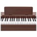 Keynote Contemporary Digital Piano with Bluetooth Walnut, Stool Pack