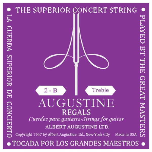 Augustine Regals B 2nd Classical Guitar String