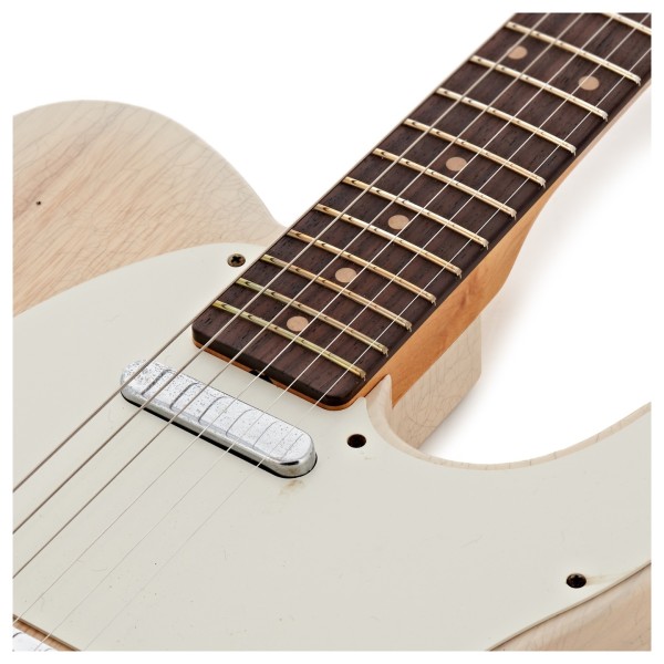 Fender Custom Shop '60 Telecaster Journeyman RW, Natural Blonde - upper frets