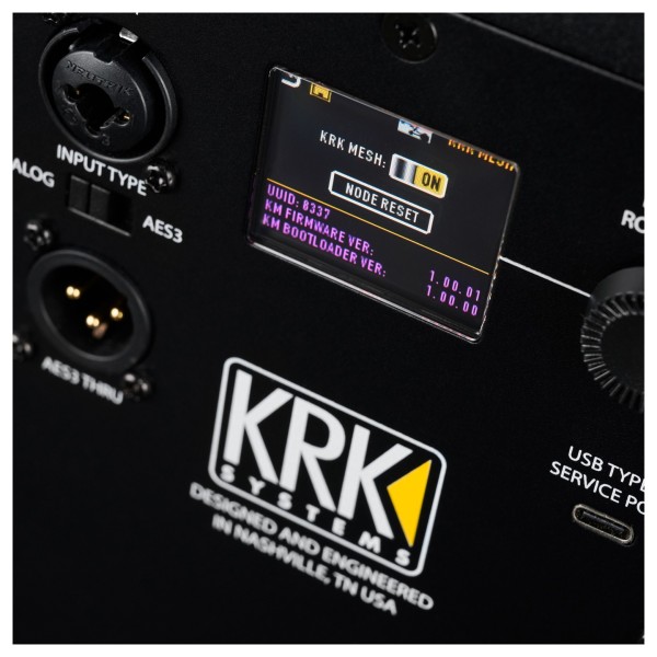 KRK V6 Series Five Studio Monitor - Rear Detail 3