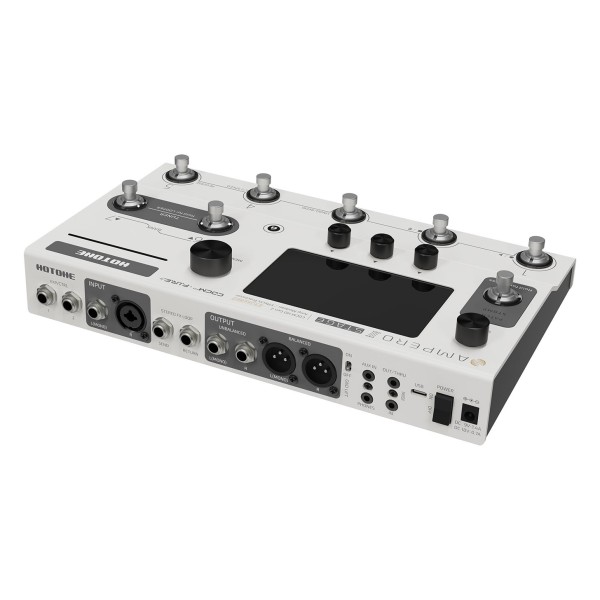 Hotone Ampero II Stage Multi Effects Unit tp down back view