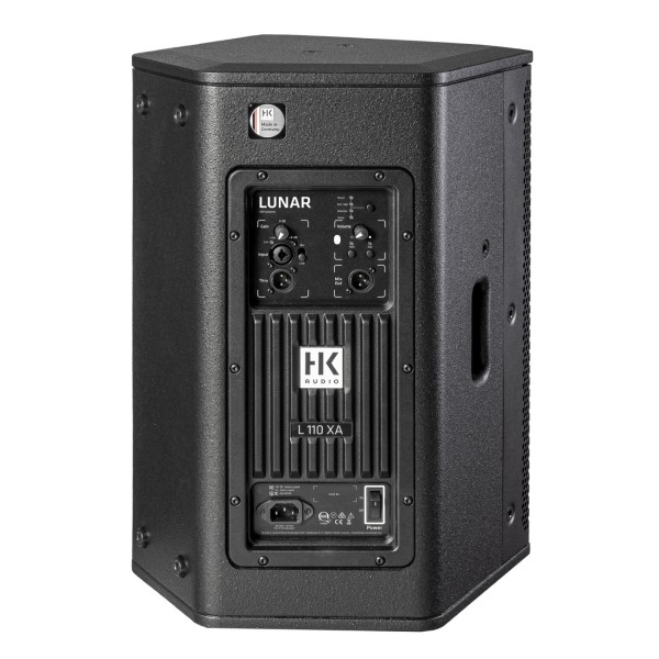 HK Audio LUNAR 110 XA Active PA Speaker - Rear Panel