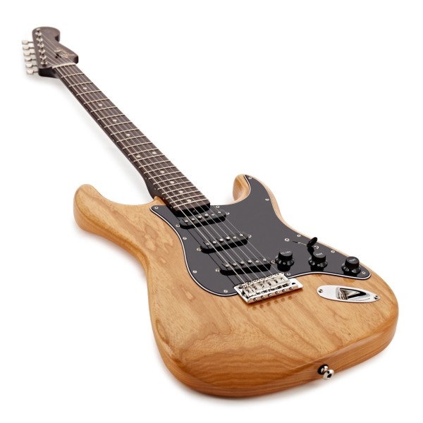 Fender Custom Shop Postmodern Strat RW NOS, Rosewood Neck, Aged Natural - angled shot