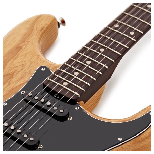 Fender Custom Shop Postmodern Strat RW NOS, Rosewood Neck, Aged Natural - upper frets