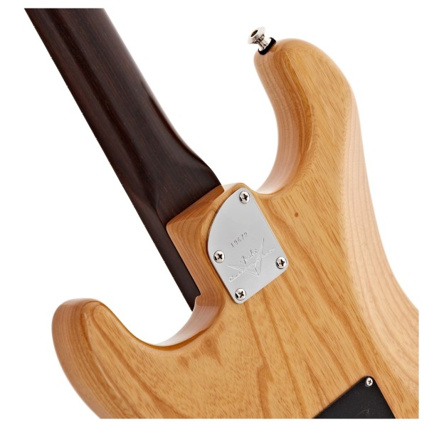 Fender Custom Shop Postmodern Strat RW NOS, Rosewood Neck, Aged Natural - neck joint